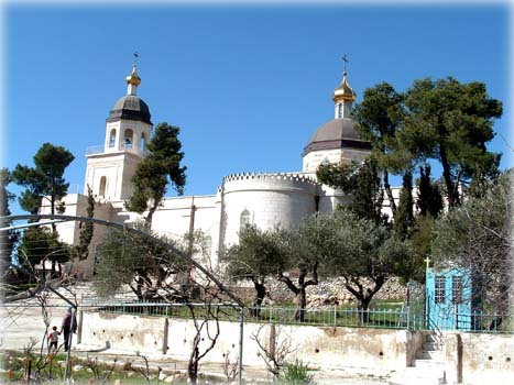 Храм во имя св.Праотцев на участке Русской Духовной Миссии в Хевроне